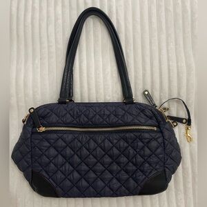 MZ Wallace gorgeous Navy Blue Organizational Bag EUC See pics for Measurements!